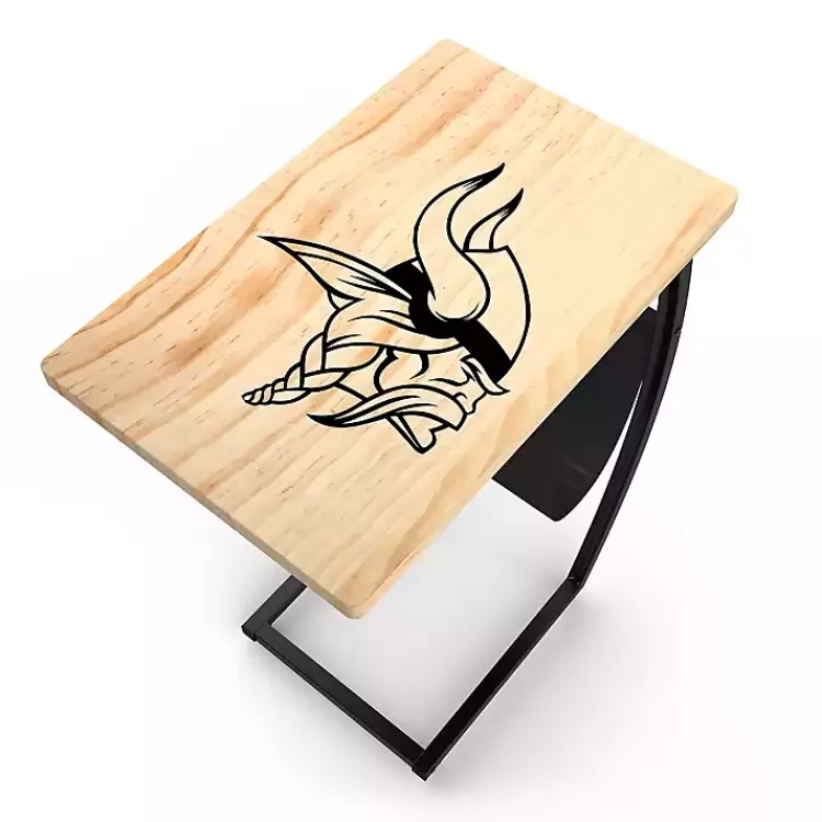 Minnesota Vikings Wood C-Table>Kirklands Home Flash Sale