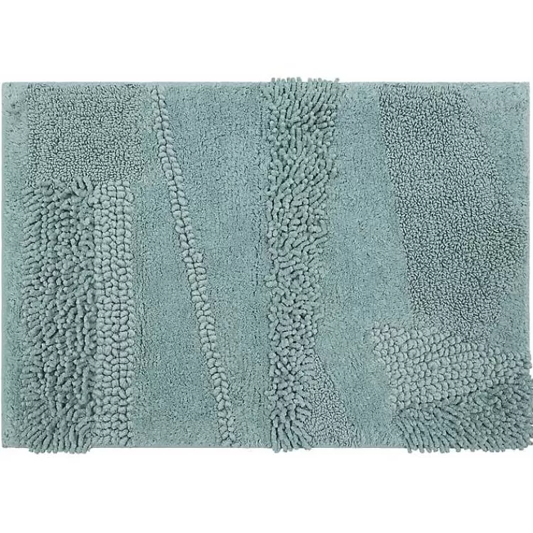 Mint Asymmetrical Cotton Bath Mat, 60 in.>Kirklands Home Cheap