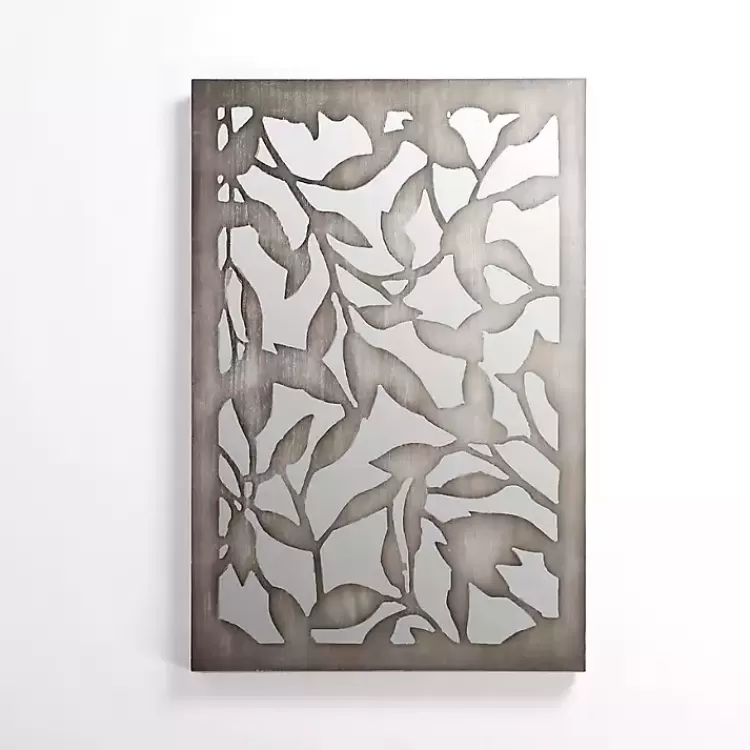 Mira Carved Wood and Mirror Wall Plaque>Kirklands Home Best
