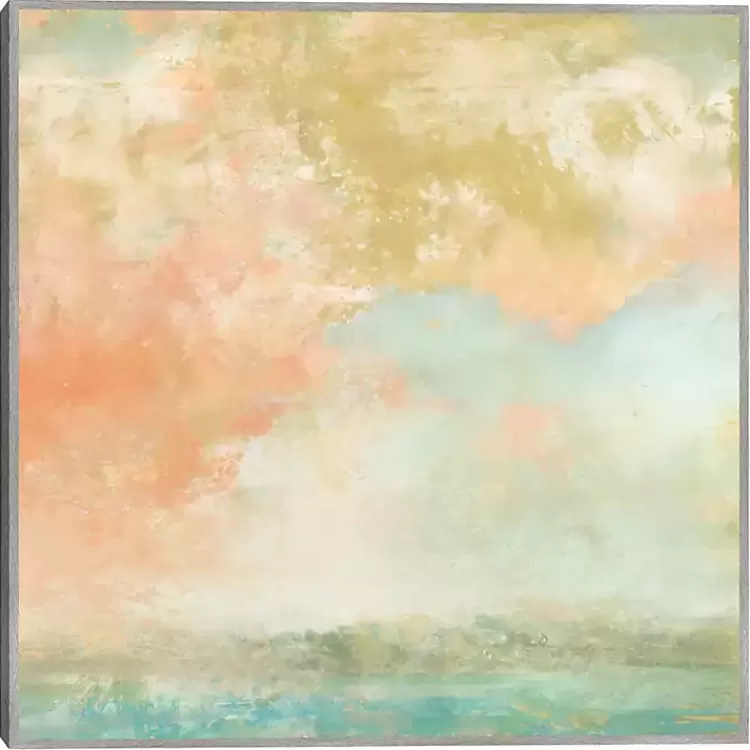 Mist Framed Canvas Art Print>Kirklands Home Cheap
