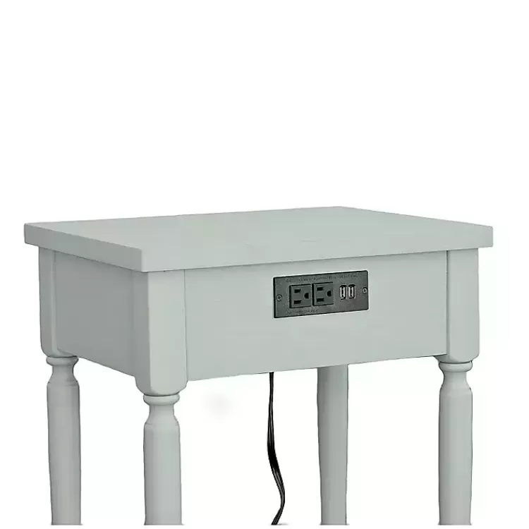 mist_rectangle_accent_table_with_charging_station_2.webp Mist Rectangle Accent Table with Charging Station>Kirklands Home Hot