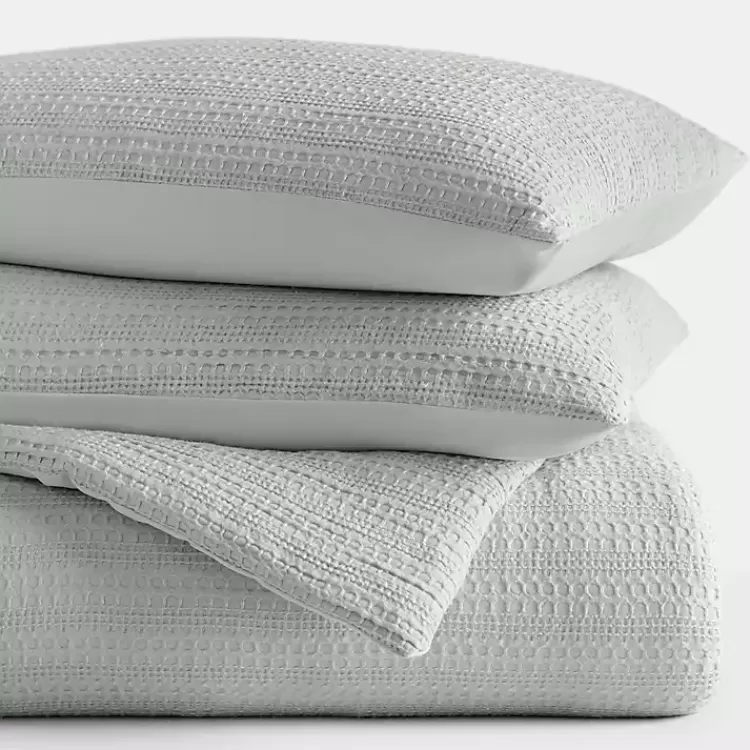 mist_waffle_ultrasoft_pc_king_comforter_set_2.webp Mist Waffle Ultra-Soft 3-pc. King Comforter Set>Kirklands Home Store