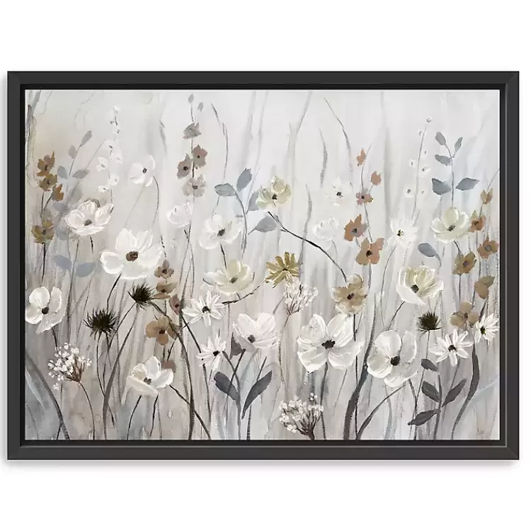 Misty Meadow Black Framed Canvas Art Print>Kirklands Home Cheap