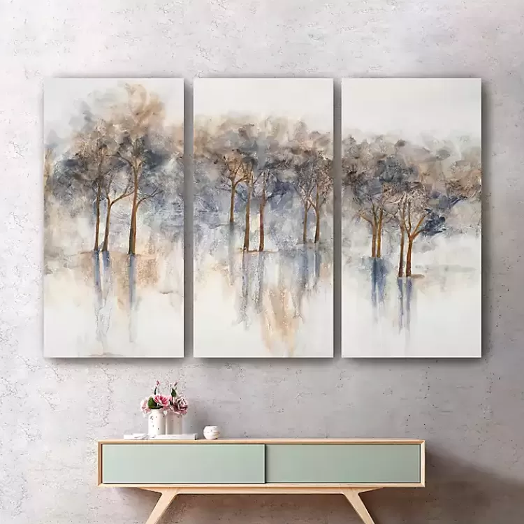Misty Woods Canvas Art Prints, Set of 3>Kirklands Home New