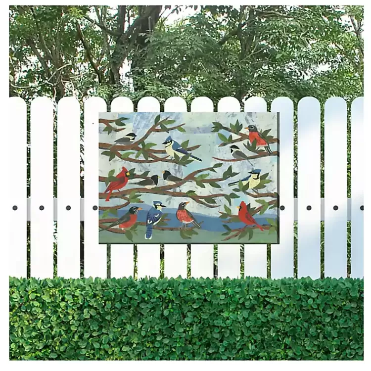 Mixed Company Outside Canvas Art Print>Kirklands Home Clearance