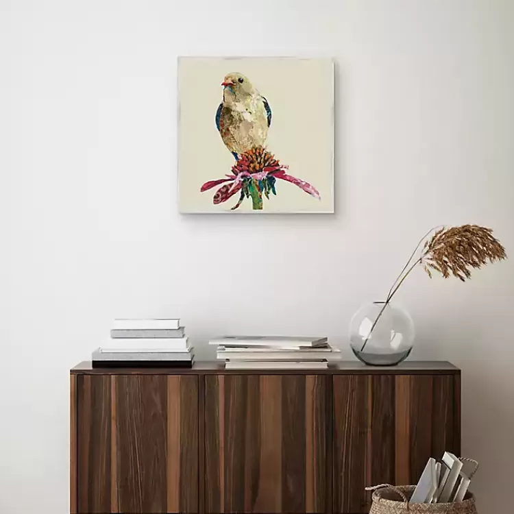 mixed_media_bird_ii_framed_canvas_art_print_3.webp Mixed Media Bird II Framed Canvas Art Print>Kirklands Home Shop