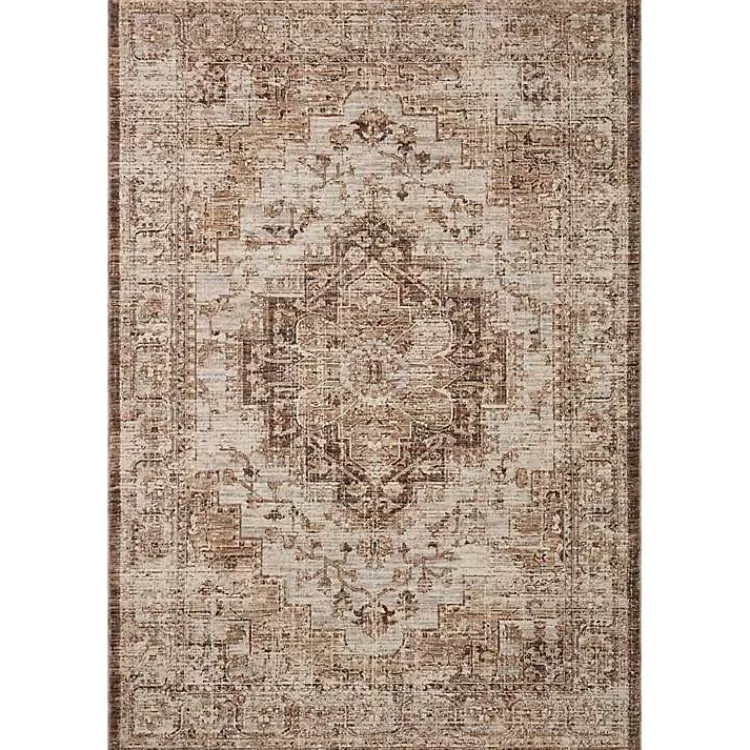 Mocha and Cream Sorrento Area Rug, 7x10>Kirklands Home Clearance