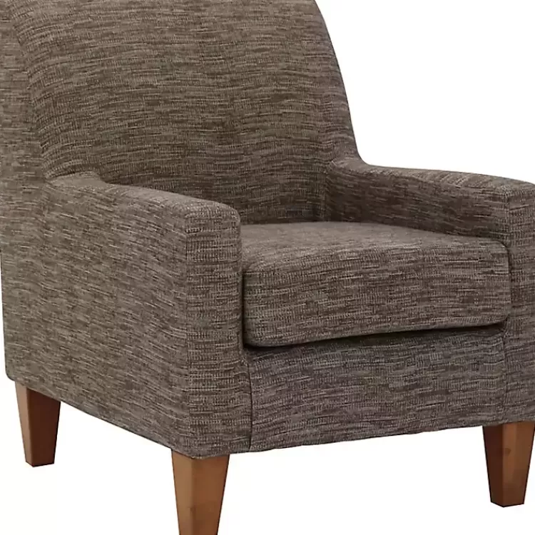 Mocha Fynn Upholstered Accent Chair>Kirklands Home Outlet