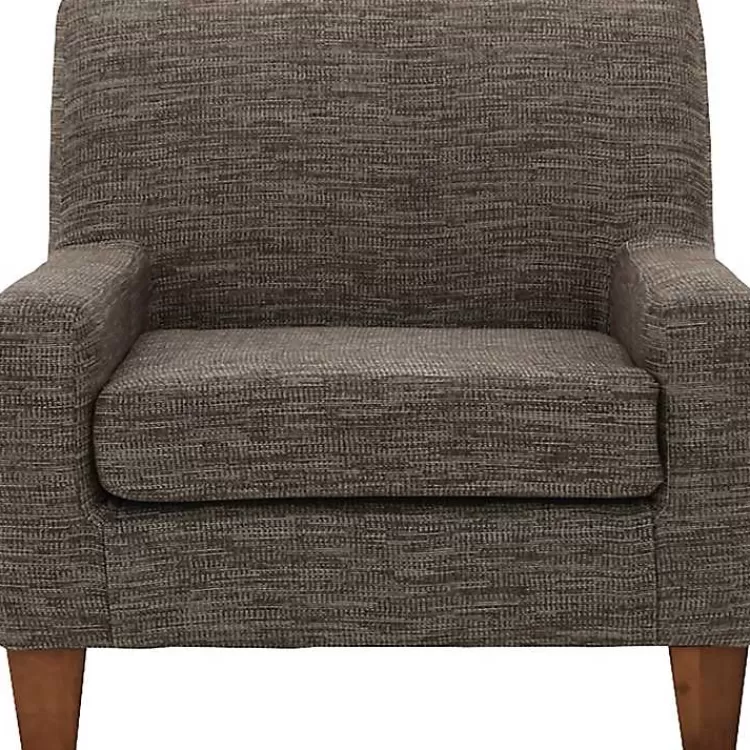 Mocha Fynn Upholstered Accent Chair>Kirklands Home Outlet