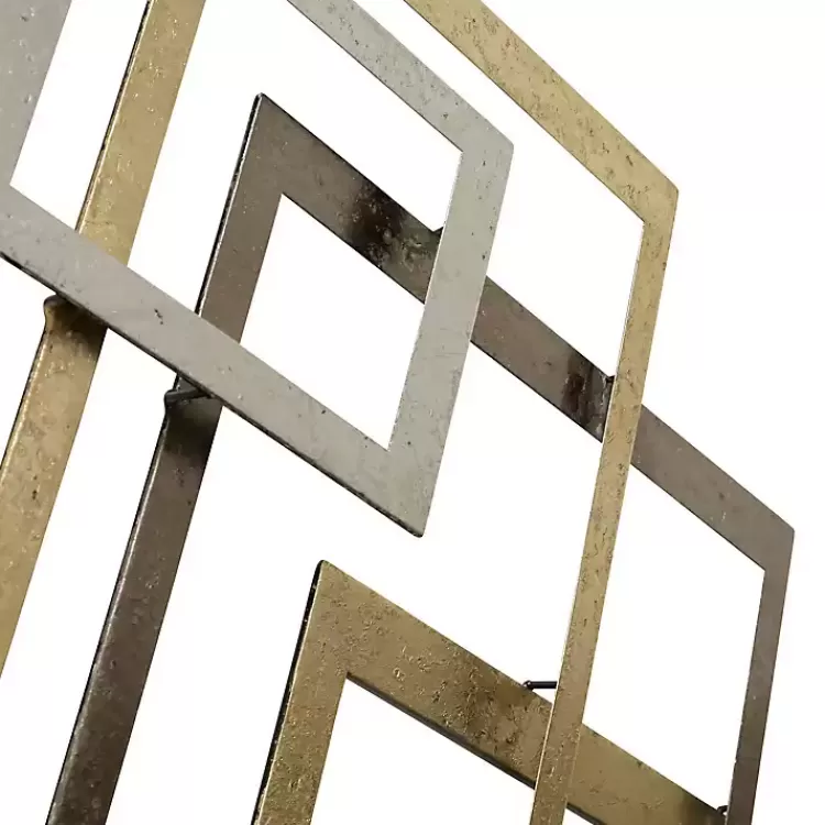 Modern Glossy Squares Wall Sculpture>Kirklands Home Cheap