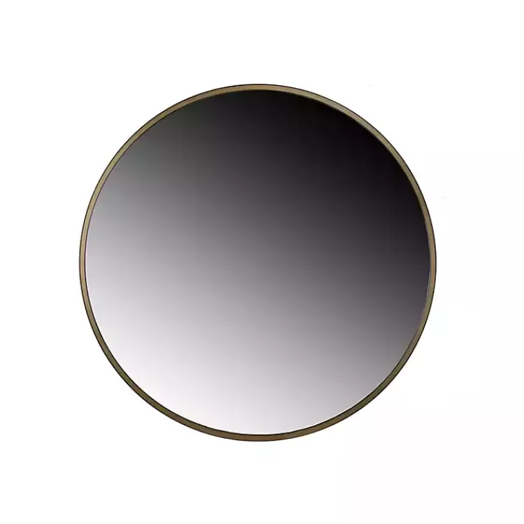 Modern Metal Round Wall Mirror>Kirklands Home Hot