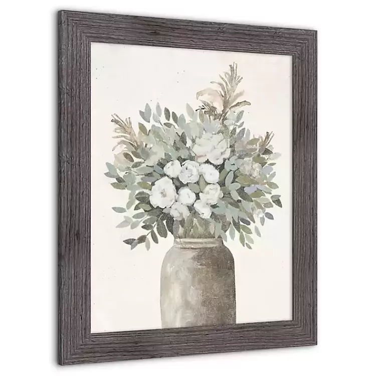 Modern Transitional Flowers Framed Wall Art>Kirklands Home New