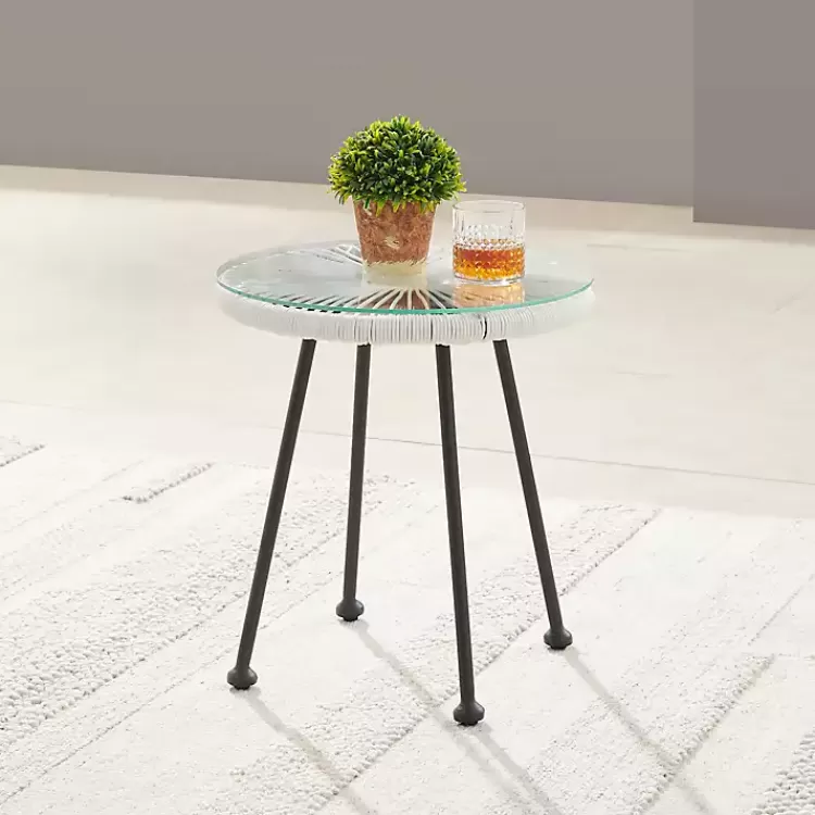 modern_white_wicker_pc_outdoor_patio_set_3.webp Modern Wicker 3-pc. Outdoor Patio Set>Kirklands Home Best