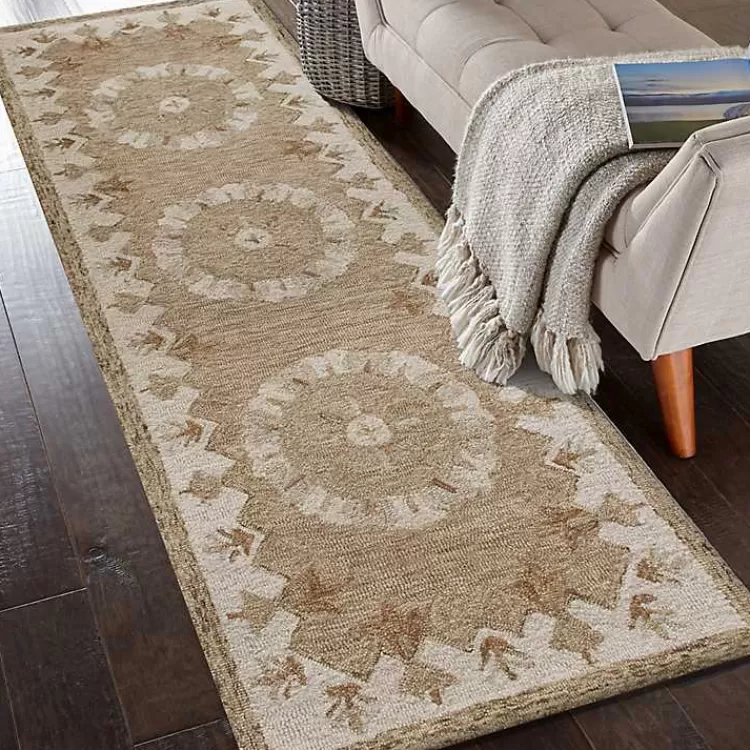 mojave_medallion_wool_runner_x_5.webp Mojave Medallion Wool Runner, 2x7>Kirklands Home Cheap