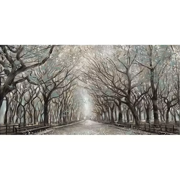 Momentary Quiet Platinum Panel Canvas Art Print>Kirklands Home Shop