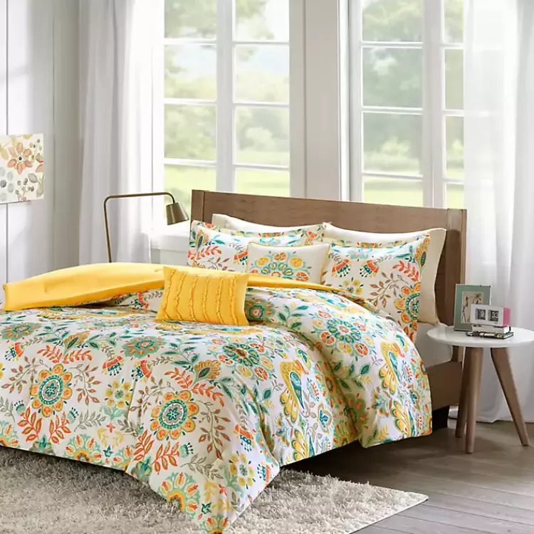 Mona Twin XL 4-pc. Comforter Set>Kirklands Home Outlet