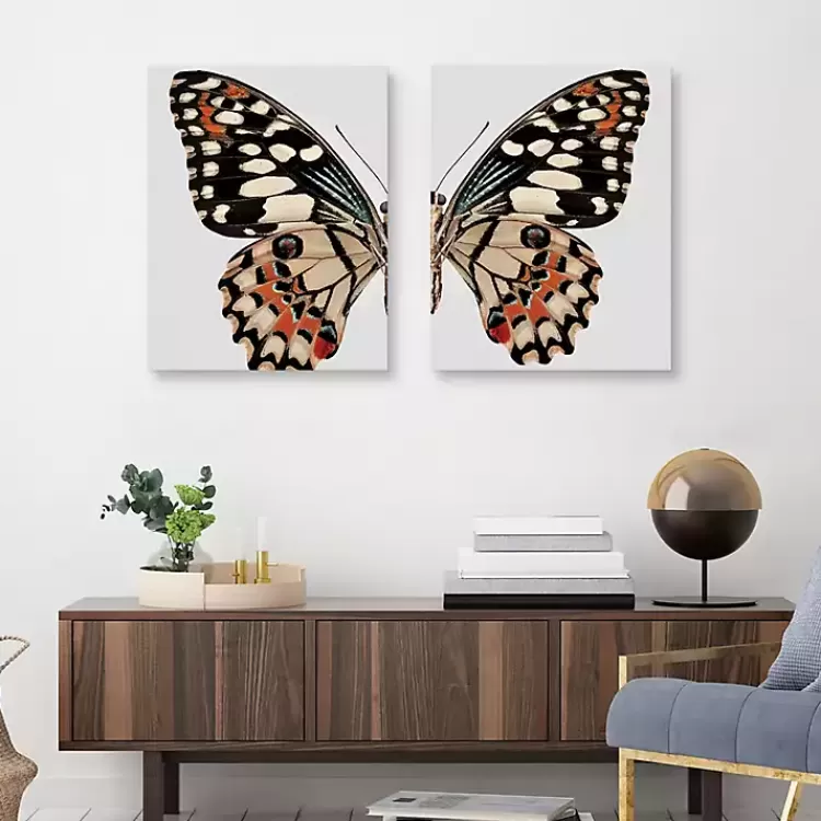 monarch_butterfly_i__ii_canvas_prints_set_of__2.webp Monarch Butterfly I & II Canvas Prints, Set of 2>Kirklands Home Online