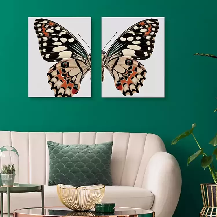 monarch_butterfly_i__ii_canvas_prints_set_of__3.webp Monarch Butterfly I & II Canvas Prints, Set of 2>Kirklands Home Online