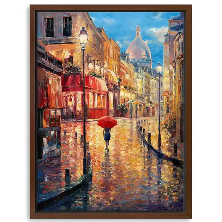 Montmartre Evening Framed Canvas Art Print>Kirklands Home Store