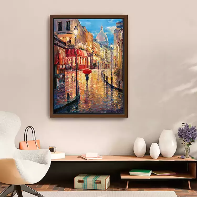 Montmartre Evening Framed Canvas Art Print>Kirklands Home Store