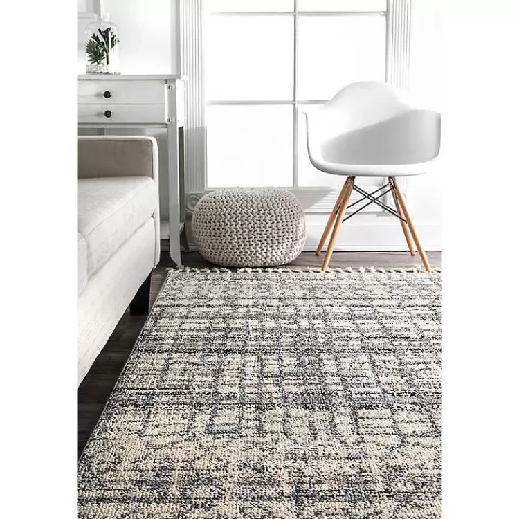 moroccan_tassel_area_rug_x_2.webp Moroccan Tassel Area Rug, 5x8>Kirklands Home Cheap