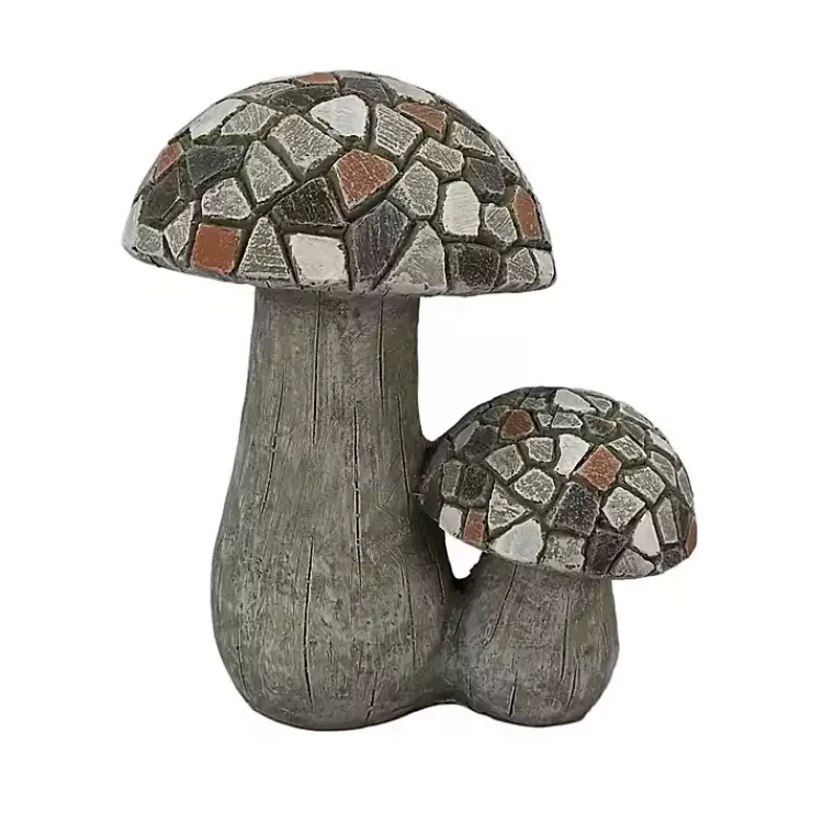 Mosaic Mushrooms Outdoor Statue>Kirklands Home Best Sale
