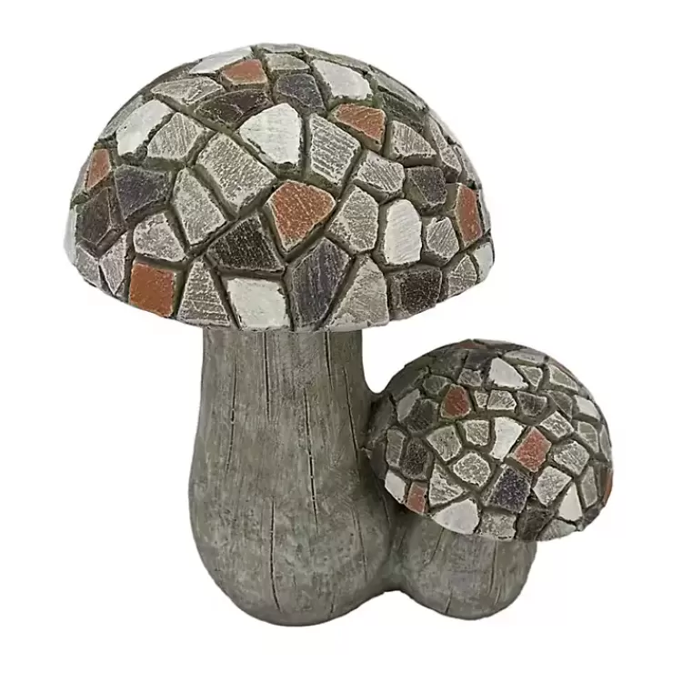 Mosaic Mushrooms Outdoor Statue>Kirklands Home Best Sale