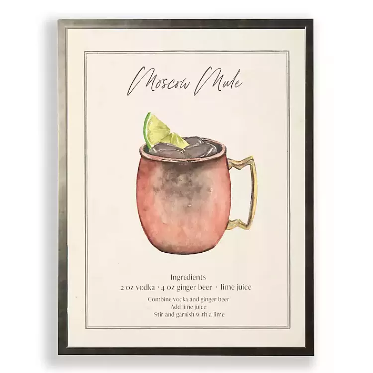Moscow Mule Framed Art Print>Kirklands Home Clearance