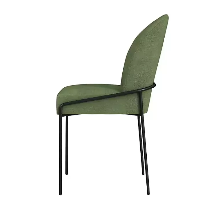moss_green_velvet_metal_dining_chair_2.webp Moss Velvet Metal Dining Chair>Kirklands Home Shop