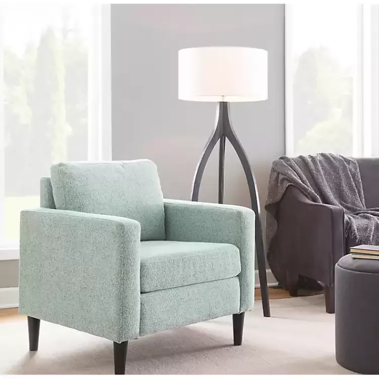 Mossy Contemporary Upholstered Accent Chair>Kirklands Home Cheap