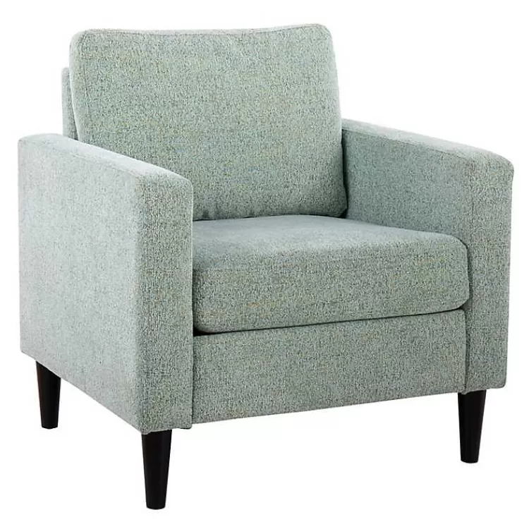 Mossy Contemporary Upholstered Accent Chair>Kirklands Home Cheap