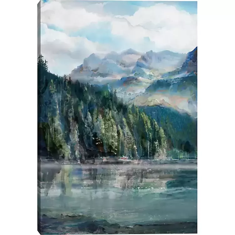 Mountain Lakes II Canvas Art Print>Kirklands Home Discount