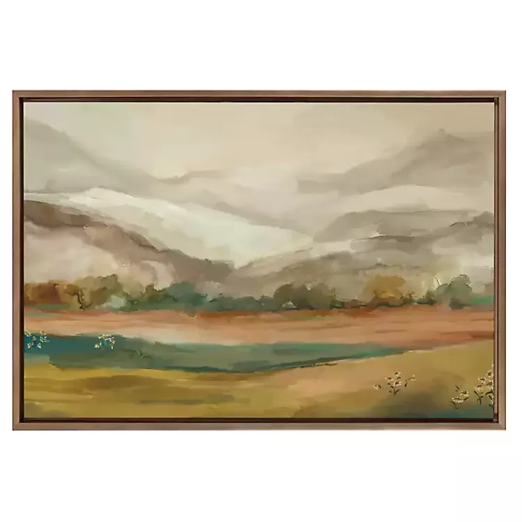 Mountainscape Framed Canvas Art Print>Kirklands Home Best
