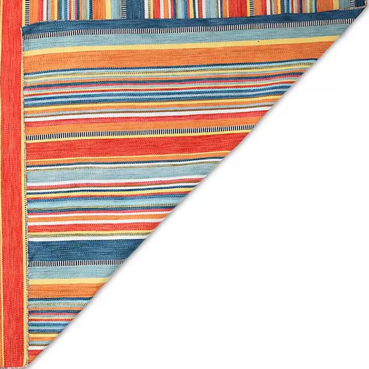 multi_dhurri_stripe_indooroutdoor_area_rug_x_3.webp Multi Dhurri Stripe Indoor/Outdoor Area Rug, 5x7>Kirklands Home Online