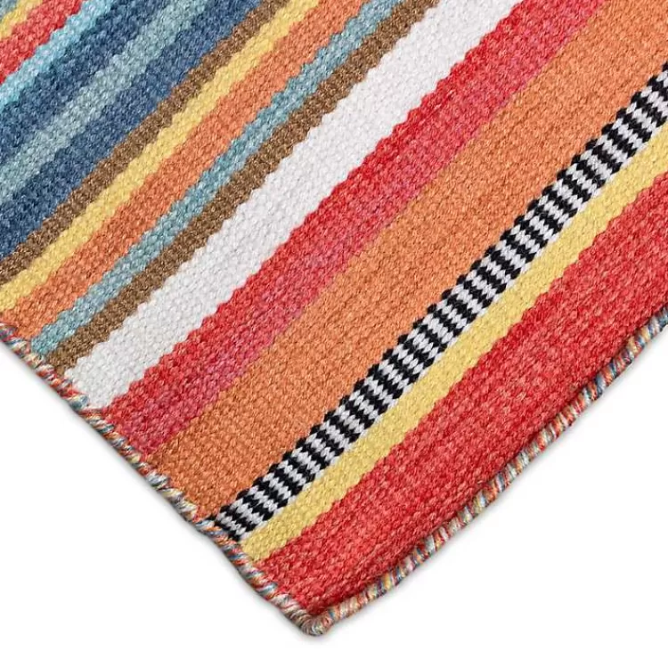 multi_dhurri_stripe_indooroutdoor_scatter_rug_5.webp Multi Dhurri Stripe Indoor/Outdoor Scatter Rug>Kirklands Home Cheap