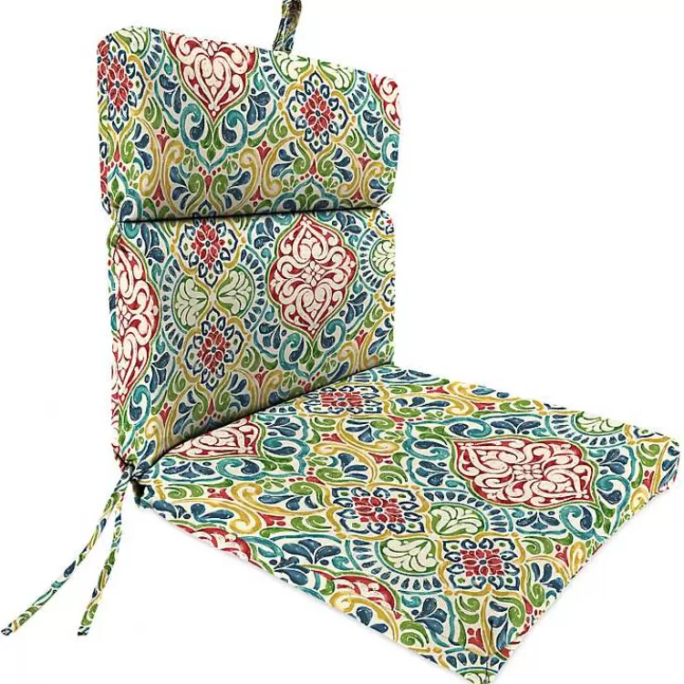 Multi Fiorella French Dining Chair Outdoor Cushion>Kirklands Home Best Sale