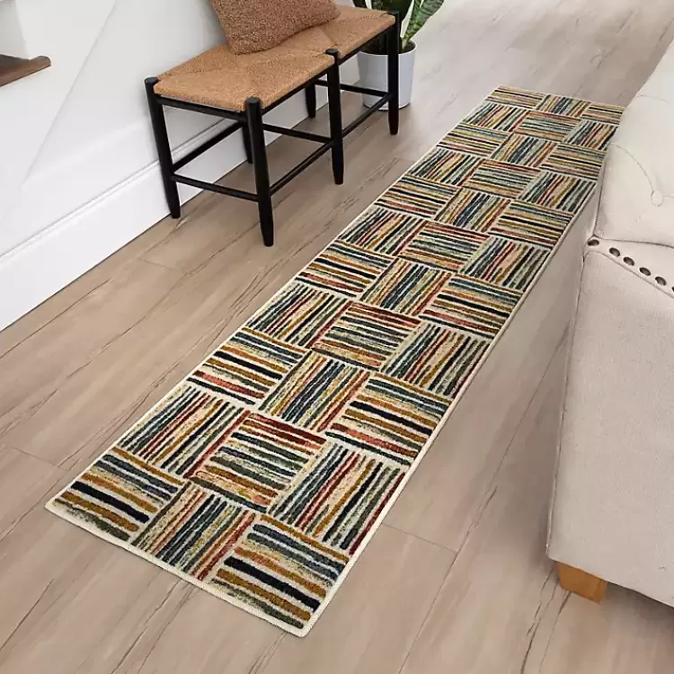 Watercolor Strip Runner, 2x8>Kirklands Home Discount