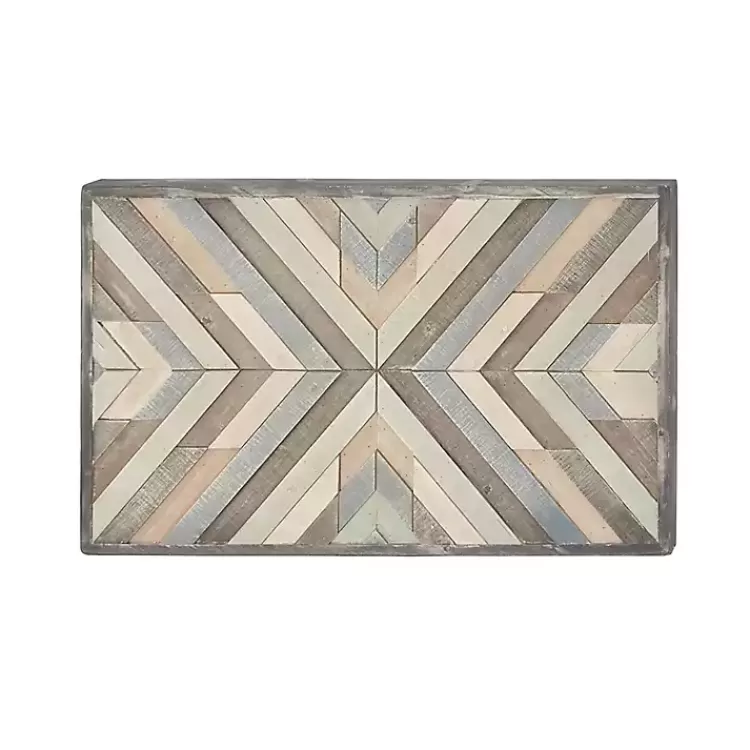 multicolor_criss_cross_chevron_wood_wall_plaque_3.webp Multicolor Criss Cross Chevron Wood Wall Plaque>Kirklands Home Sale
