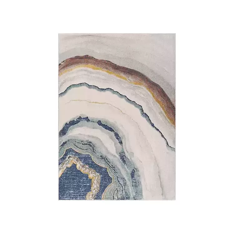 color Geode Agate Area Rug, 7x10>Kirklands Home Fashion