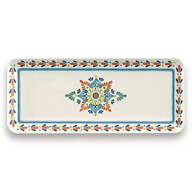 color Rio Melamine Platter>Kirklands Home New