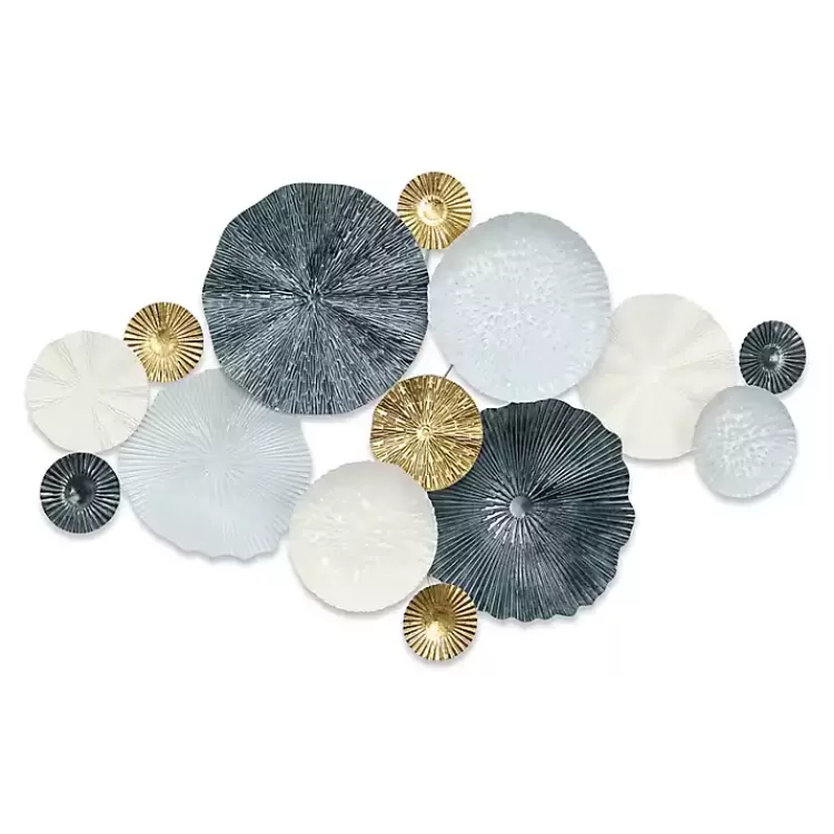 Multicolor Round Panel Sasha Wall Plaque>Kirklands Home Outlet