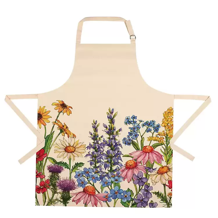 Multicolor Wildflowers Apron>Kirklands Home Hot