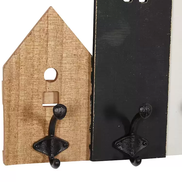 Multicolor Wood Building Wall Hooks>Kirklands Home Online