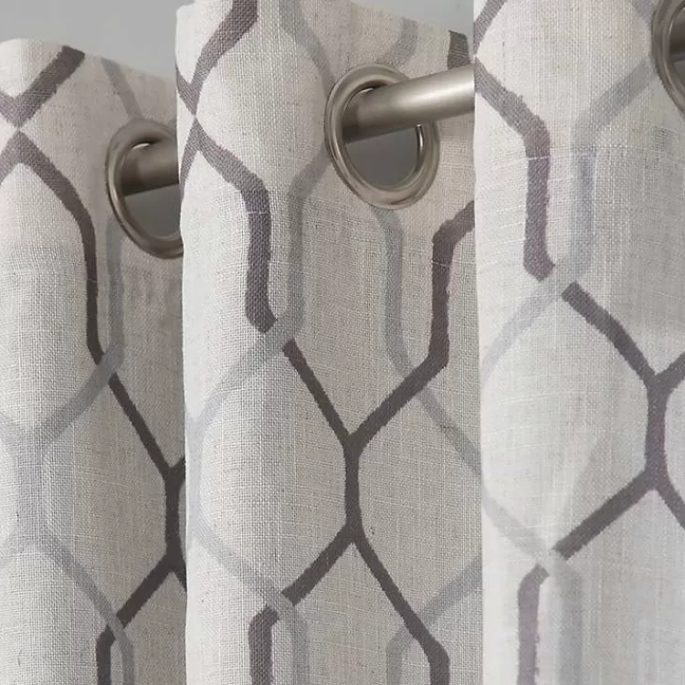 mushroom_interlock_single_curtain_panel__in_3.webp Mushroom Interlock Single Curtain Panel, 84 in.>Kirklands Home Best Sale
