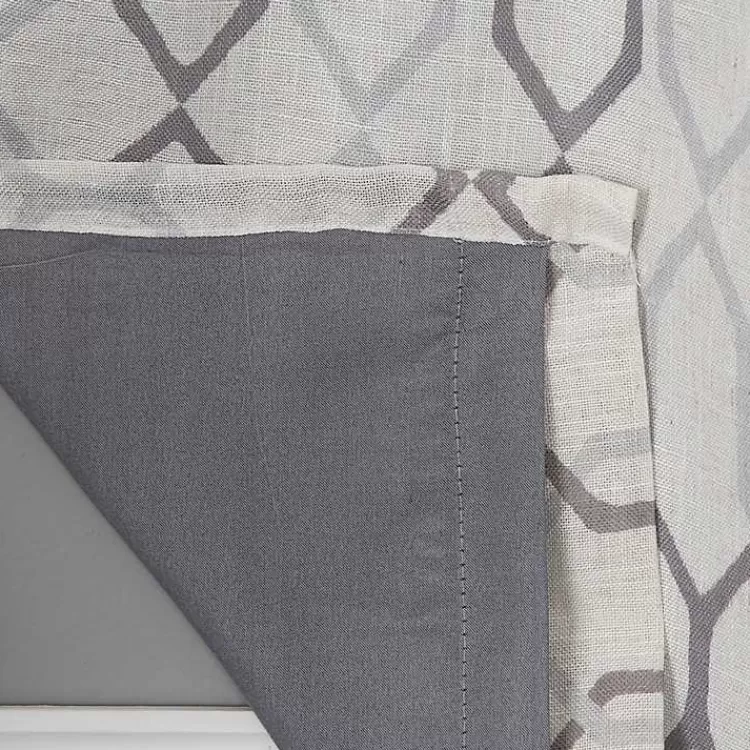 mushroom_interlock_single_curtain_panel__in_4.webp Mushroom Interlock Single Curtain Panel, 84 in.>Kirklands Home Best Sale
