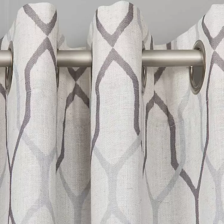 mushroom_interlock_single_curtain_panel__in_5.webp Mushroom Interlock Single Curtain Panel, 84 in.>Kirklands Home Best Sale