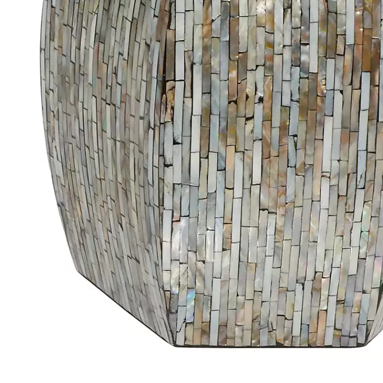 mussel_shell_hexagonal_accent_table_3.webp Mussel Shell Hexagonal Accent Table>Kirklands Home Sale