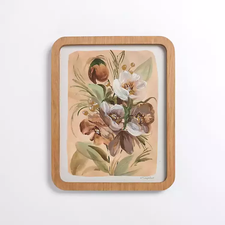 Muted Blooms Framed Art Print>Kirklands Home Fashion