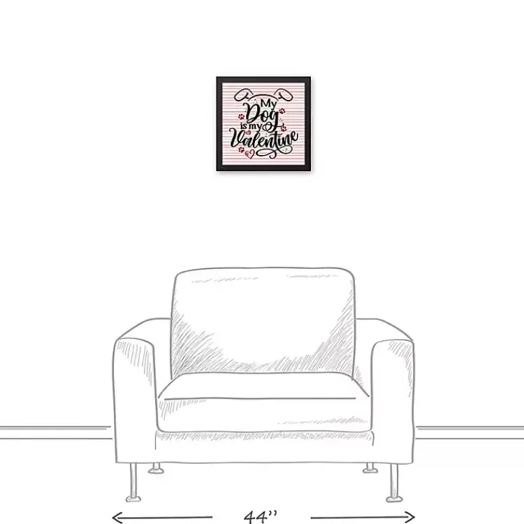 my_dog_is_my_valentine_framed_canvas_wall_plaque_3.webp My Dog is My Valentine Framed Canvas Wall Plaque>Kirklands Home Best Sale
