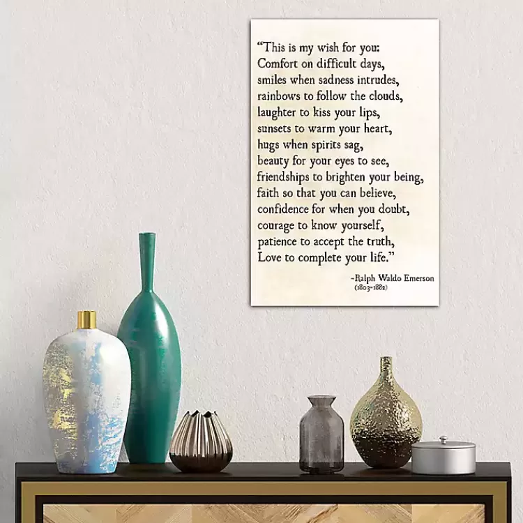 My Wish for You Canvas Art Print>Kirklands Home Best Sale